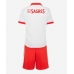 Camiseta Benfica Segunda Equipación Replica 2026-27 para niños mangas cortas (+ Pantalones cortos)